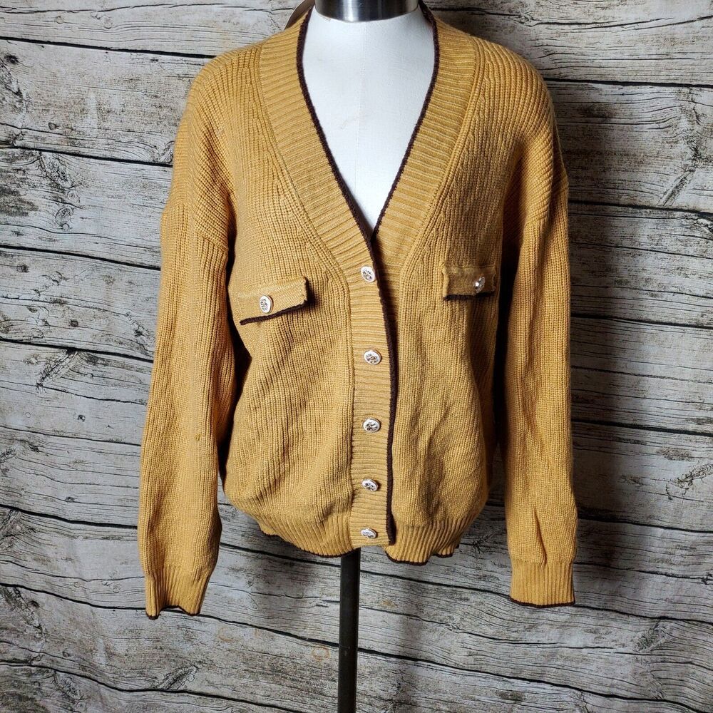 Maple Button Knit Cardigan Size Small